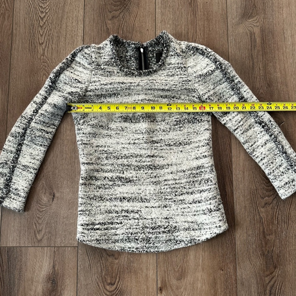 Isabel Marant Textured Black and White Knit
